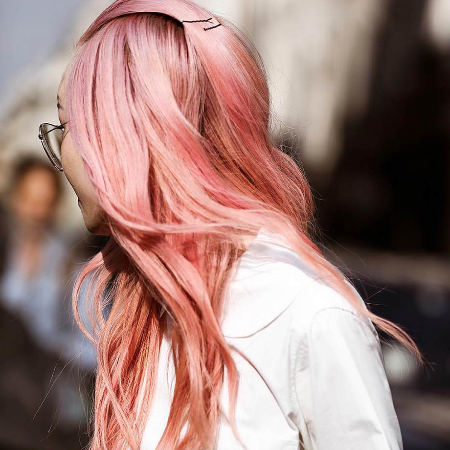 How To Get Rose Gold Pastel Pink Hair  First Thyme Mom