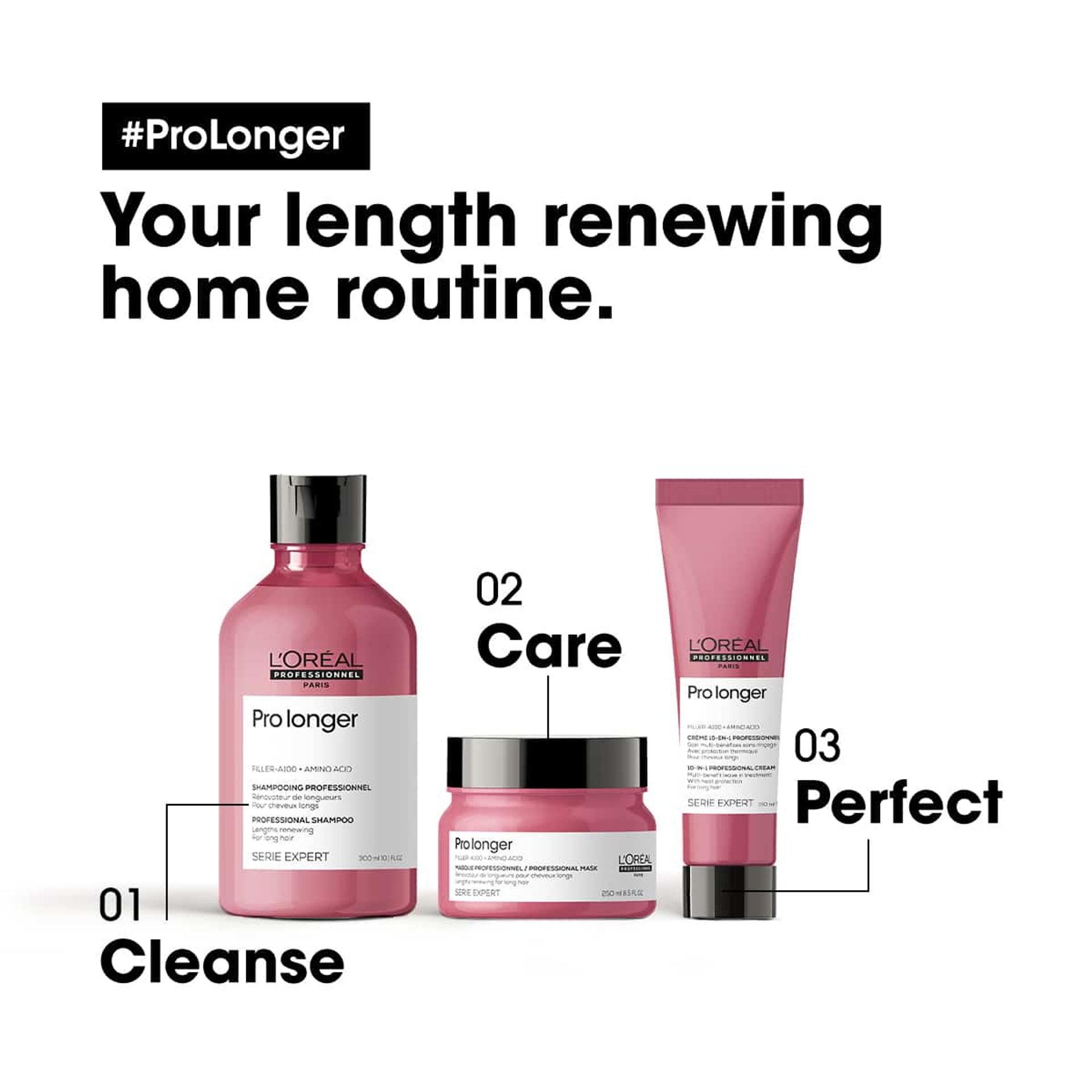 Pro Longer Lengths Renewing Hair Cream | L'Oréal Professionnel UK