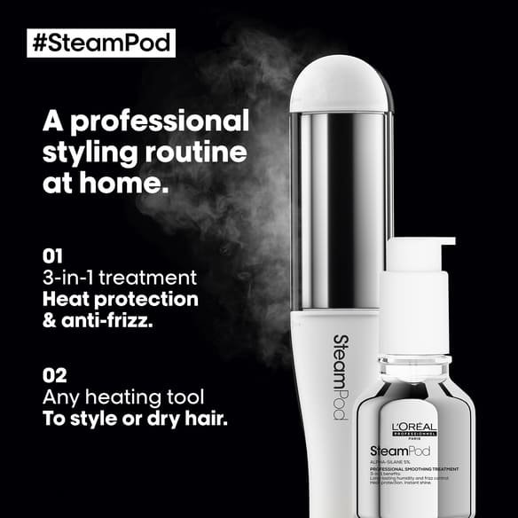 SteamPod Smoothing Treatment L Oreal Professionnel UK